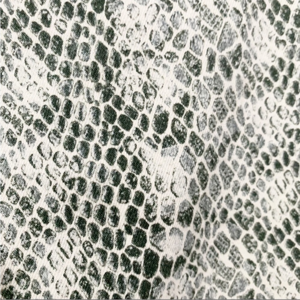 AG Jeans Mari snake-print high-rise‎ straight-leg jeans - Picture 6 of 6